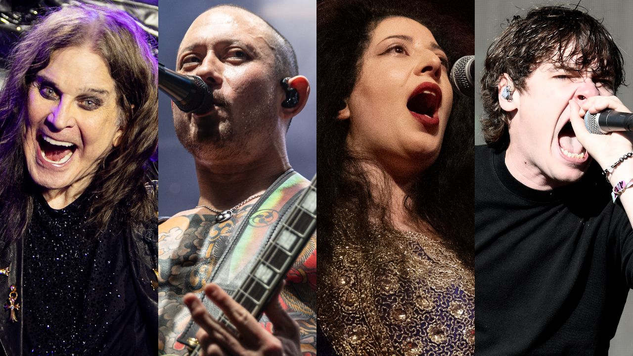 Ozzy Osbourne, Trivium, Lowen and Knocked Loose onstage in 2025