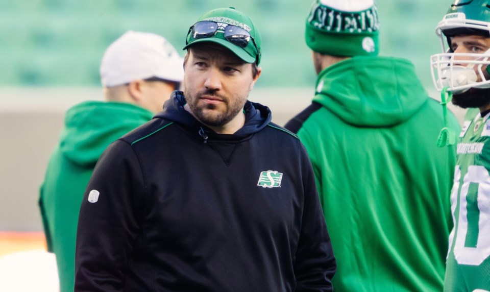 Saskatchewan Roughriders 112th Grey Cup locker room celebration highlight for Marc Mueller winning CFL championship | 620 CKRM - The Voice of Saskatchewan