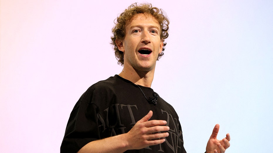 Meta CEO Mark Zuckerberg at company event