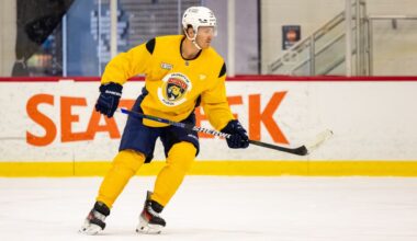 Tkachuk practices with Panthers, still no timeline for return