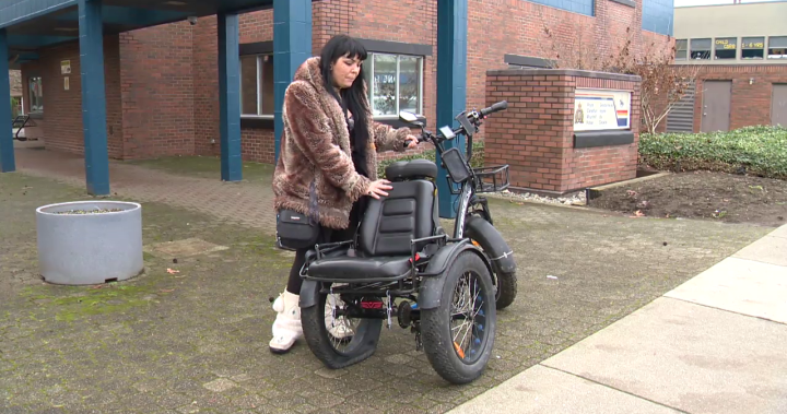 ‘A Christmas miracle’: Maple Ridge boy’s stolen mobility bike returned - BC