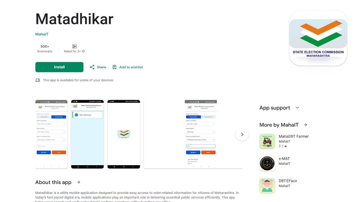 Mumbai SEC Rolls Out Matadhikar App: What It Shows, What It Claims, and What’s Missing