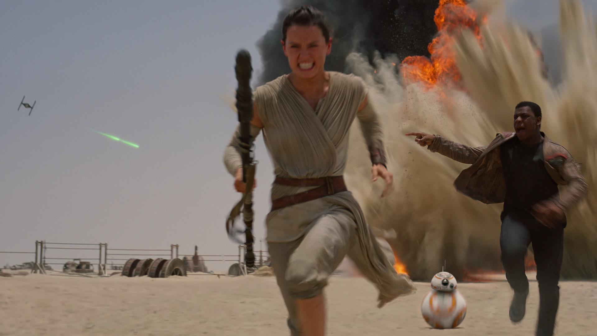 Screenshot from Star Wars Episode 7: The Force Awakens