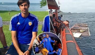 Valencia soccer coach Fernando Martin, his three kids dead after boat sinks in Indonesia