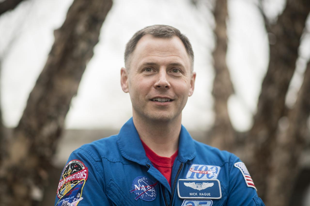 NASA Astronaut with trees