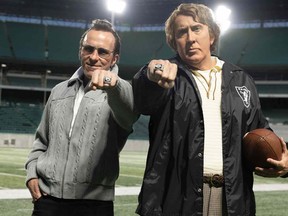 Christian Bale and Nicolas Cage in 'Madden.'