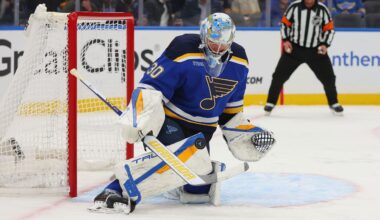 Faulk scores lone goal, Blues shut out Jets