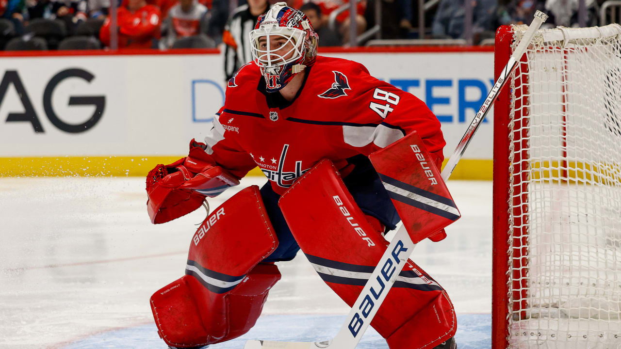 Thompson named Unmasked Goalie of Year for path to Capitals’ No. 1 