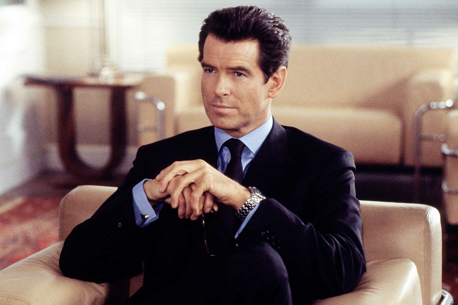Pierce Brosnan shuts down James Bond question: 'Couldn't give a f---'