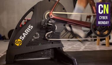 The Saris H3 Plus with Cyclingnews Cyber Monday logo