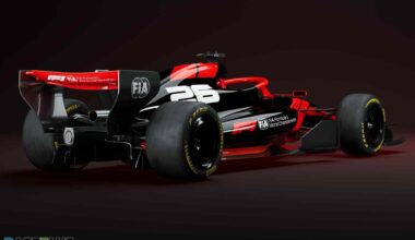 F1 2026 car rendering