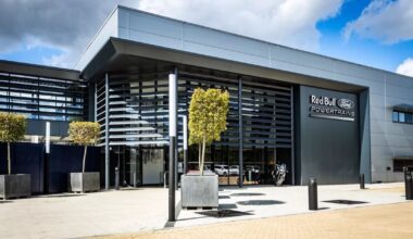 Red Bull-Ford Powertrains Facility. Image courtesy of Red Bull Content Pool