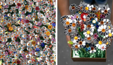 8,800 Mirrored Flowers Reflect the Diversity of Dutch Society