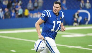 Philip Rivers' brief comeback to end as Colts opt to start Riley Leonard vs. Texans