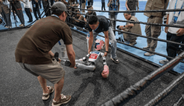 2025 proved humanoid robots are here to stay. And fall down.