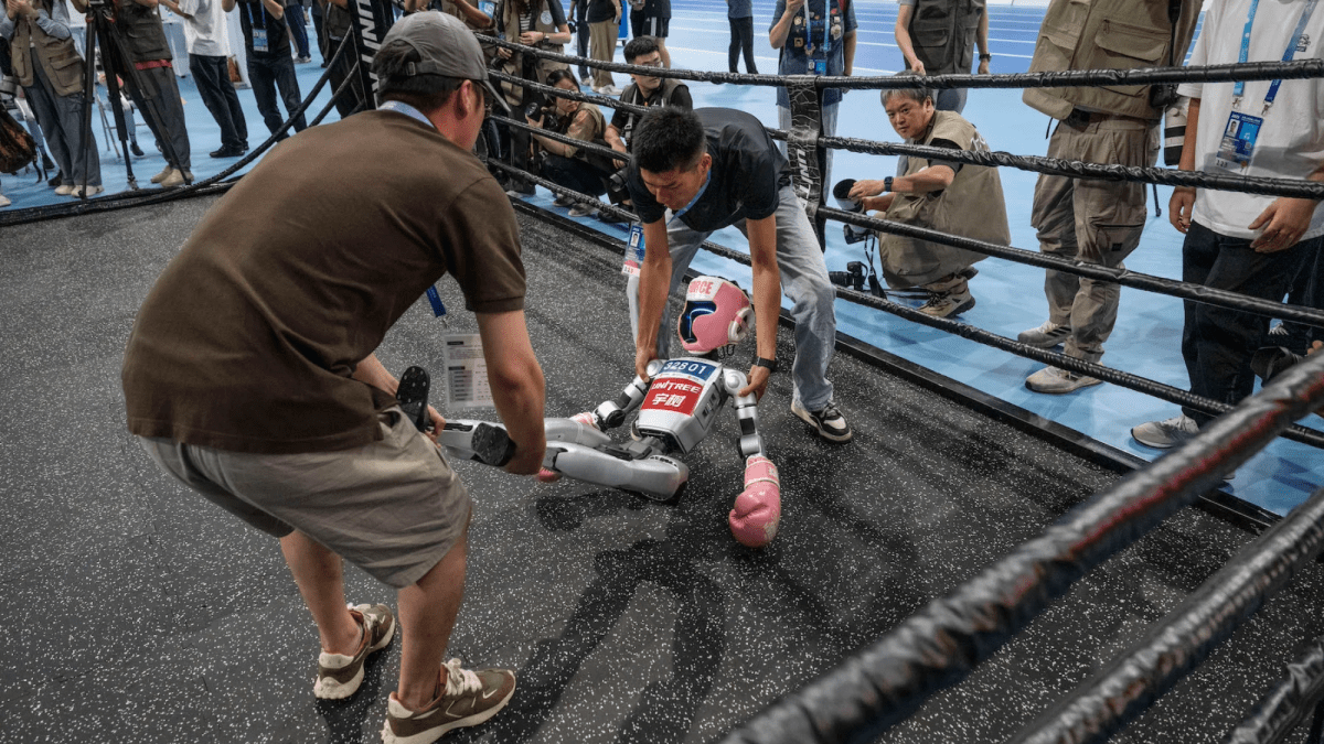 2025 proved humanoid robots are here to stay. And fall down.