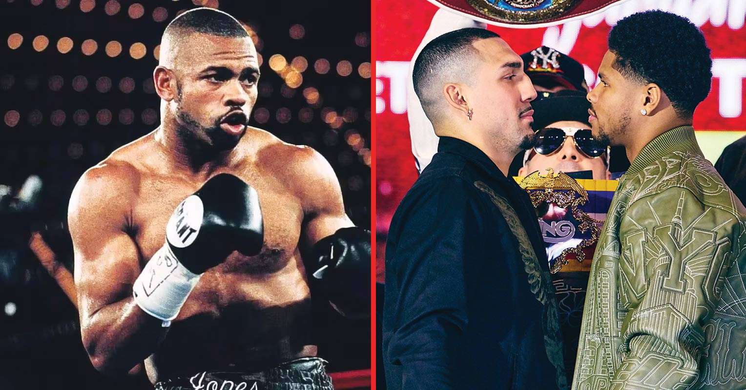 Roy Jones Jr has his say on Teofimo Lopez vs Shakur Stevenson: “That’s his only way to win”