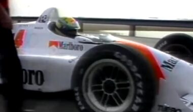 When Ayrton Senna sent shockwaves through F1 with secret test to pressure McLaren