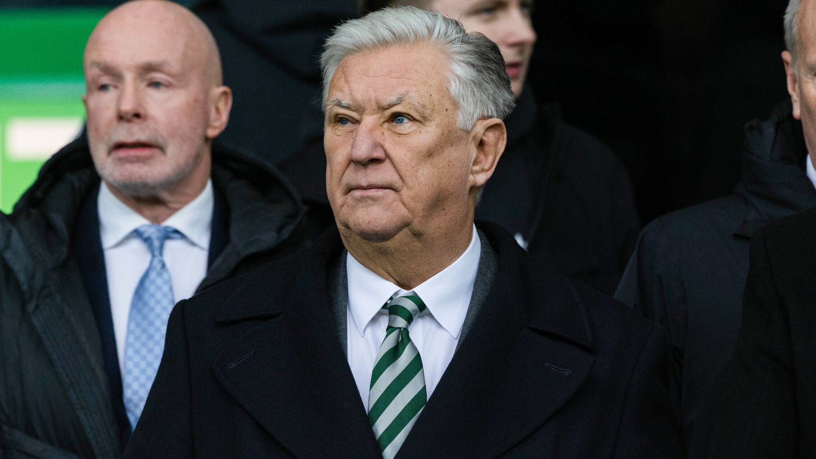 GLASGOW, SCOTLAND - FEBRUARY 15: Celtic Chairman Peter Lawwell during a William Hill Premiership match between Celtic and Dundee United at Celtic Park, on February 15, 2025, in Glasgow, Scotland.  (Photo by Craig Williamson / SNS Group)