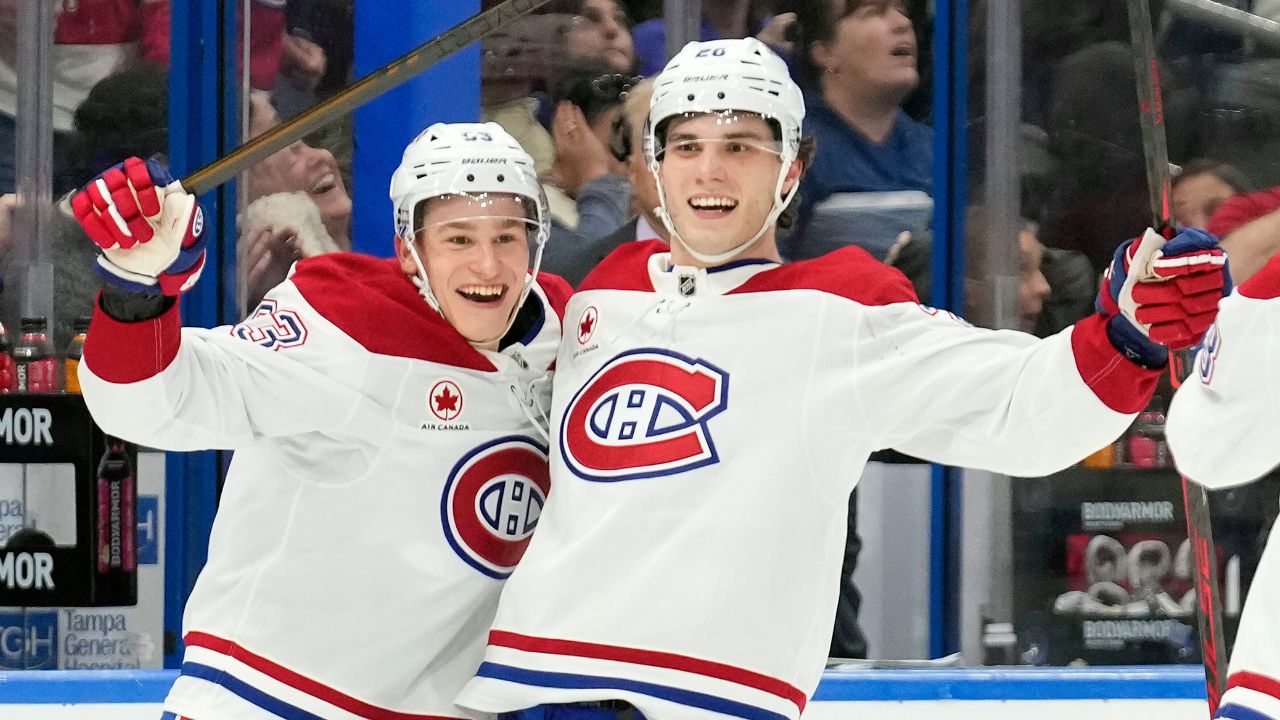 Canadiens' Slafkovsky emerging as a threat that can't be ignored