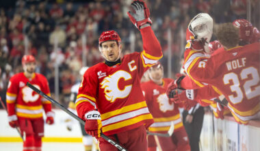 Backlund gets 3 points, Flames defeat Golden Knights