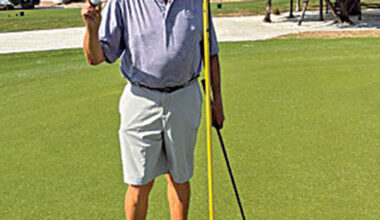 Golf, horseshoes play through winter holidays