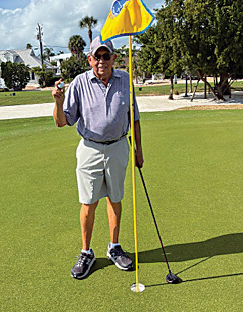 Golf, horseshoes play through winter holidays