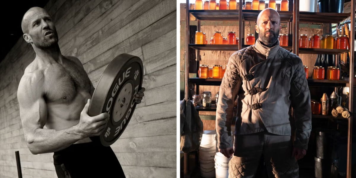 Jason Statham Stays Jacked at 58 with this 7-Move Core Workout