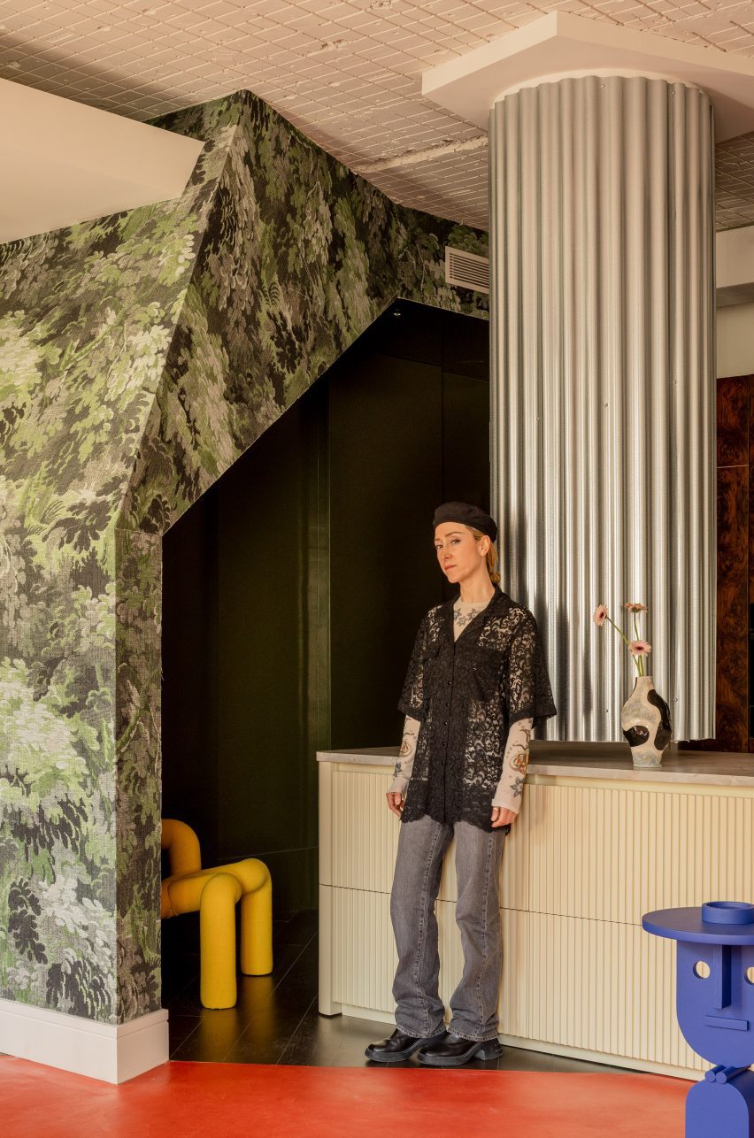 Tabula Studio founder Nerea Apraiz in her office
