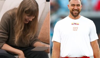 Travis Kelce Calls Taylor Swift the ‘Love of My Life’ in Romantic Letter