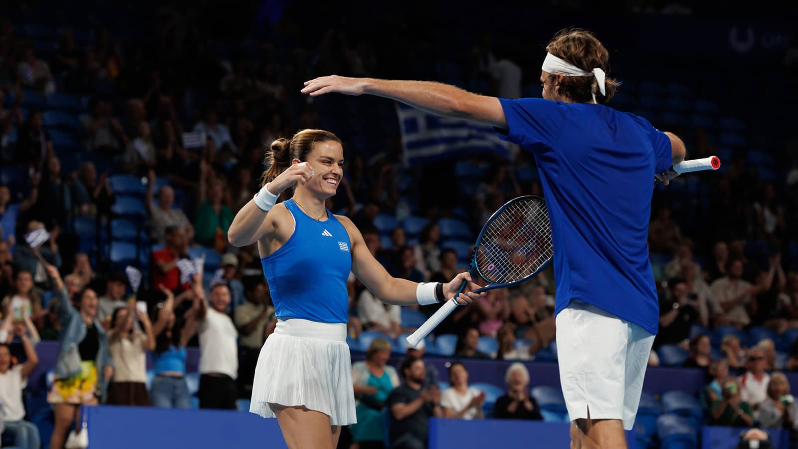 Tsitsipas x Sakkari: Beloved duo back for Team Greece | News Article | United Cup
