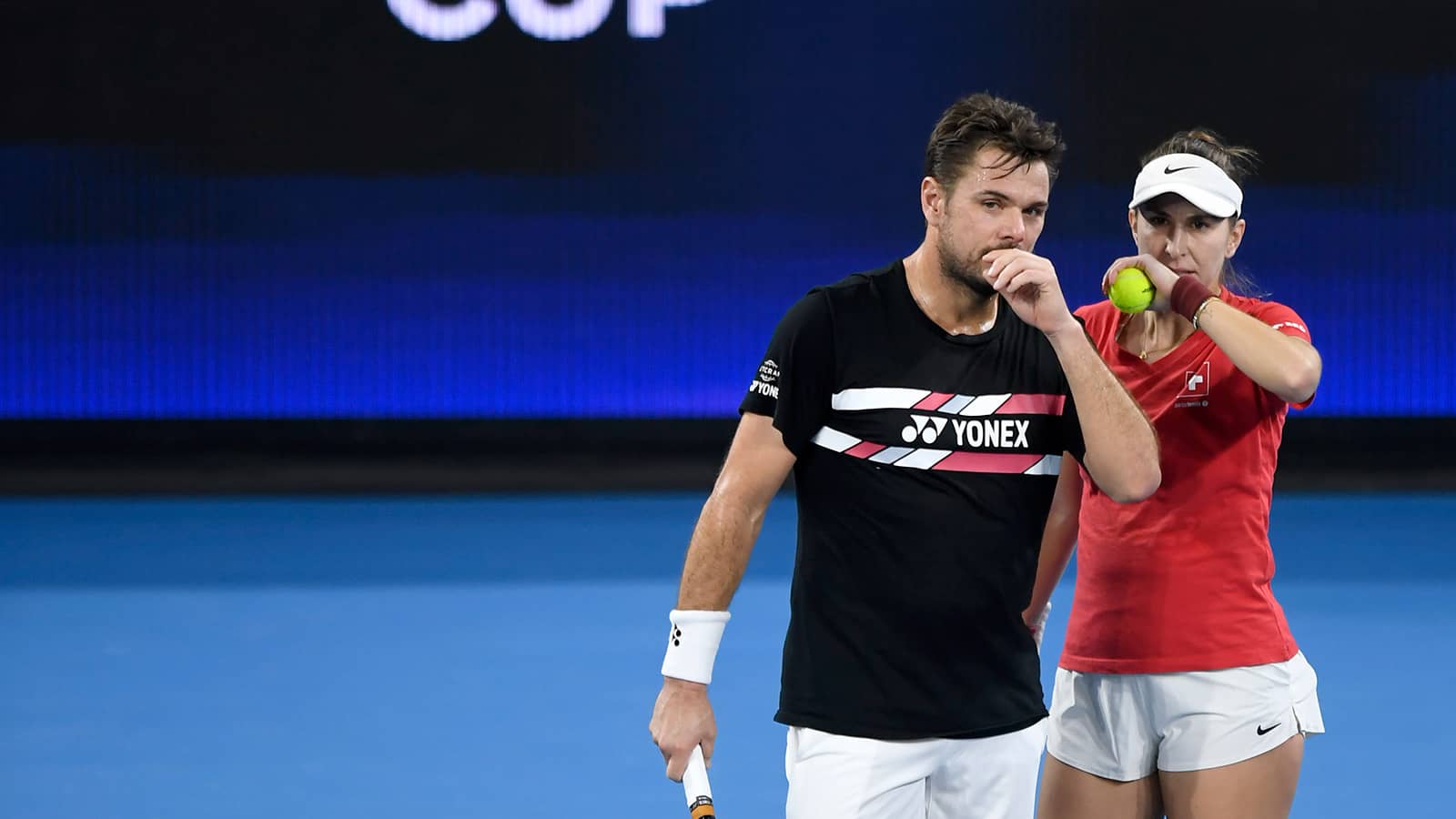 Wawrinka and Bencic reunite, fittingly, for Switzerland | News Article | United Cup