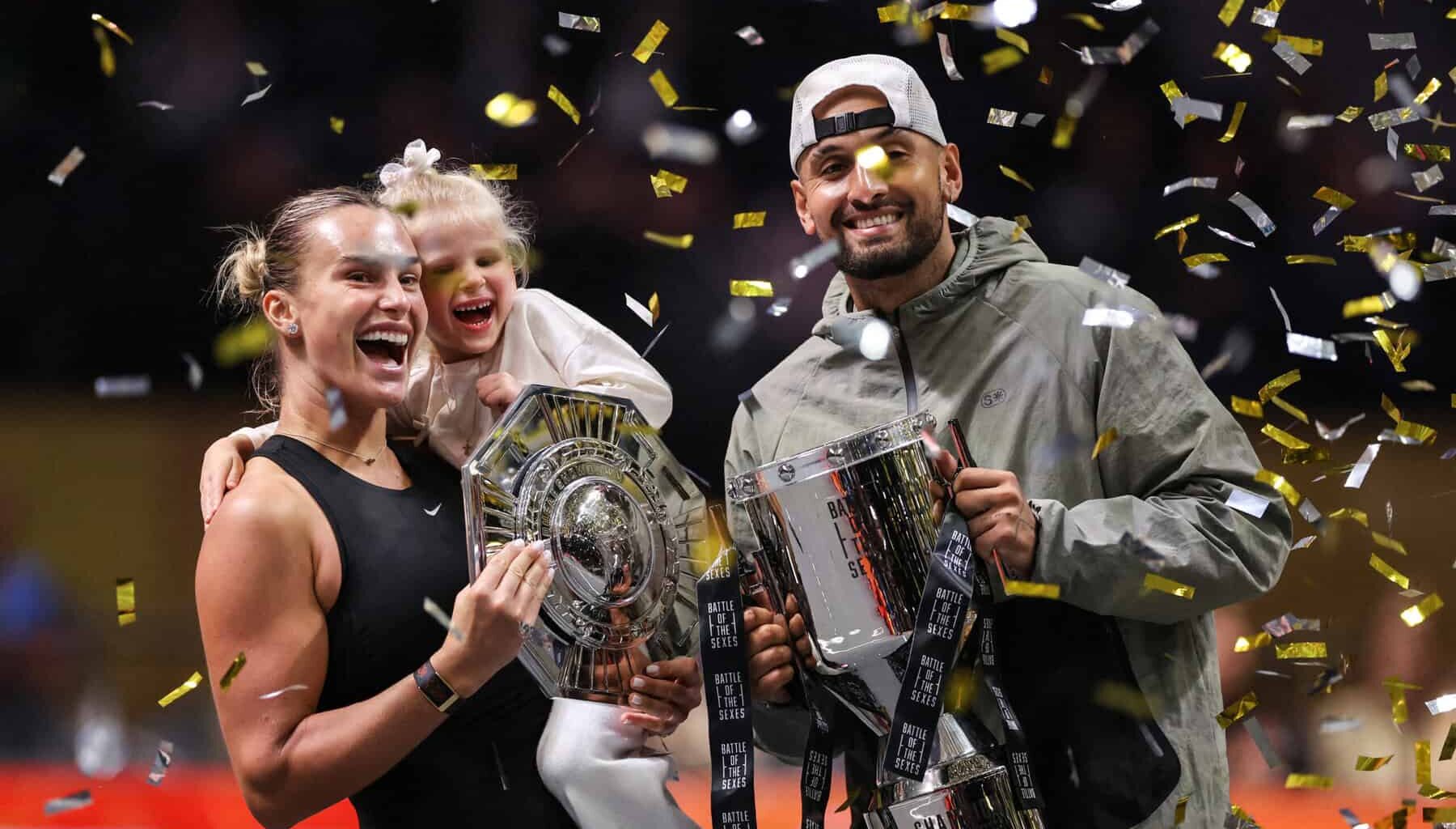 Kyrgios Claims Victory Over Sabalenka in Dubai's Modern Take on Tennis Showdown