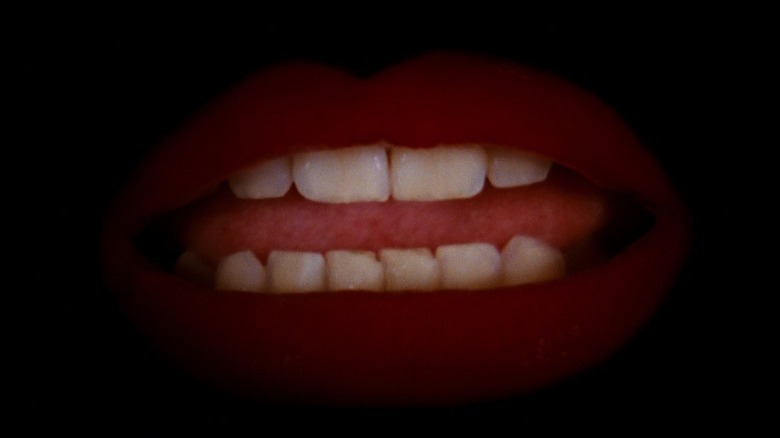 A singing mouth in The Rocky Horror Picture Show
