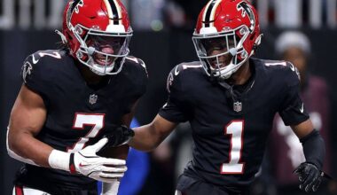 Rams vs. Falcons score and live updates: Jessie Bates TD extends Atlanta's lead to 14-0