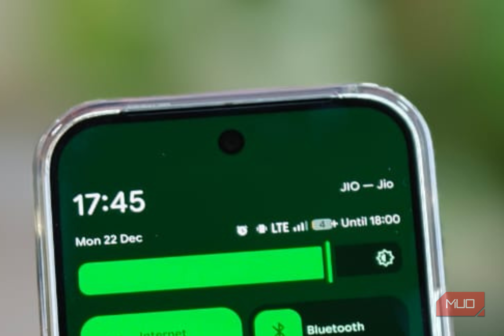 Upper portion visible of the Google Pixel 10 Pro