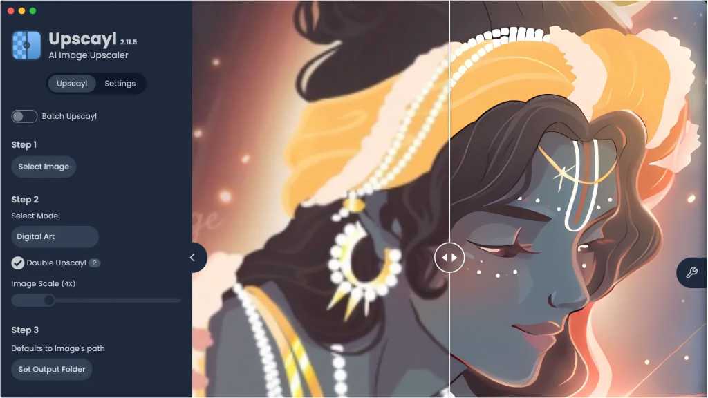 Bilder mit Upscayl vergrößern