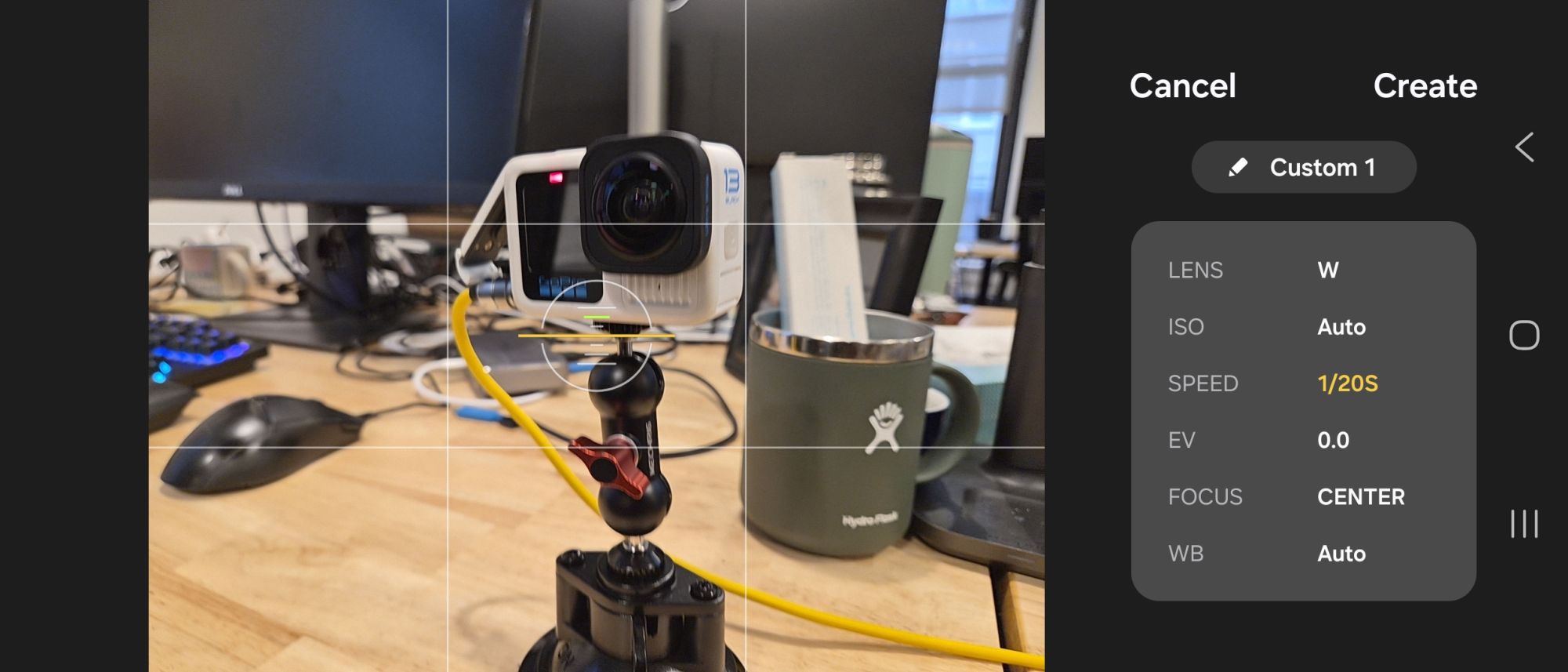 Galaxy Z Flip 7 Expert RAW screenshot.