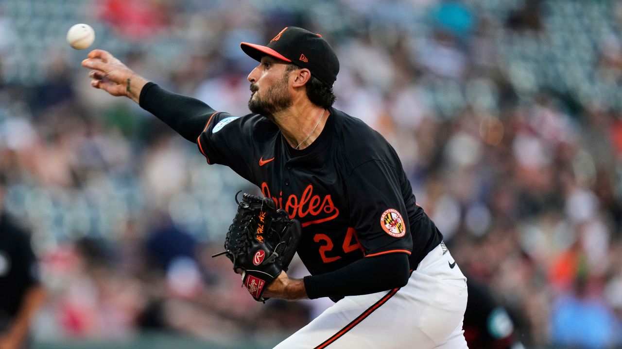 Orioles reunite with starter Zach Eflin on one-year deal