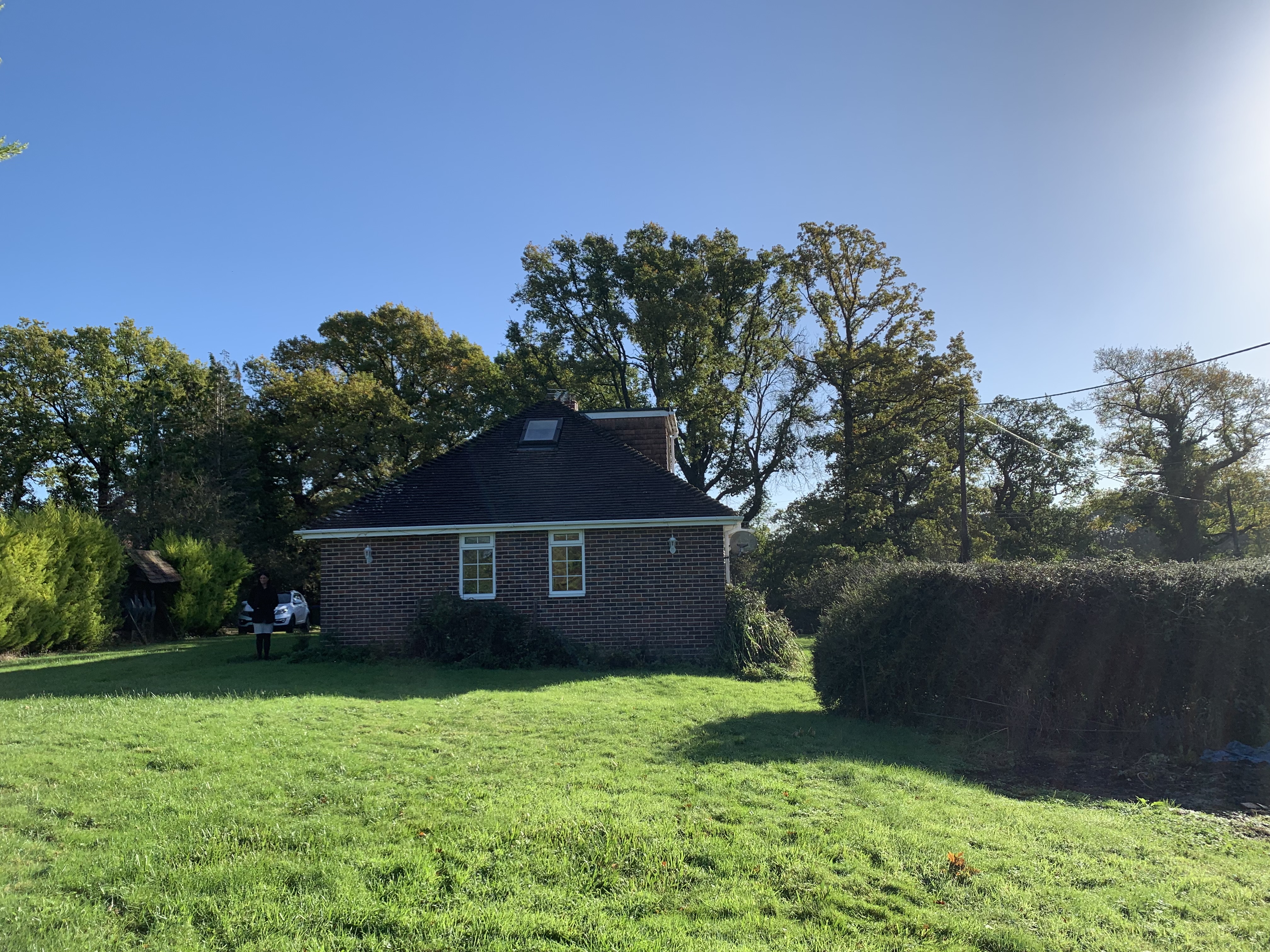 The old cottage, seen before renovations.