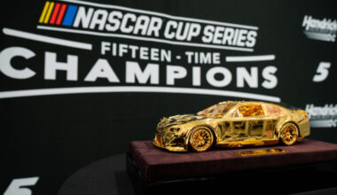 Goodyear presents Gold Car to 2025 NASCAR Cup Series champion Kyle Larson