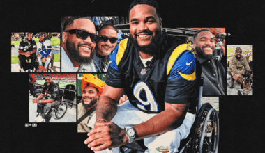 This fan visited every NFL stadium this season to highlight wheelchair accessibility