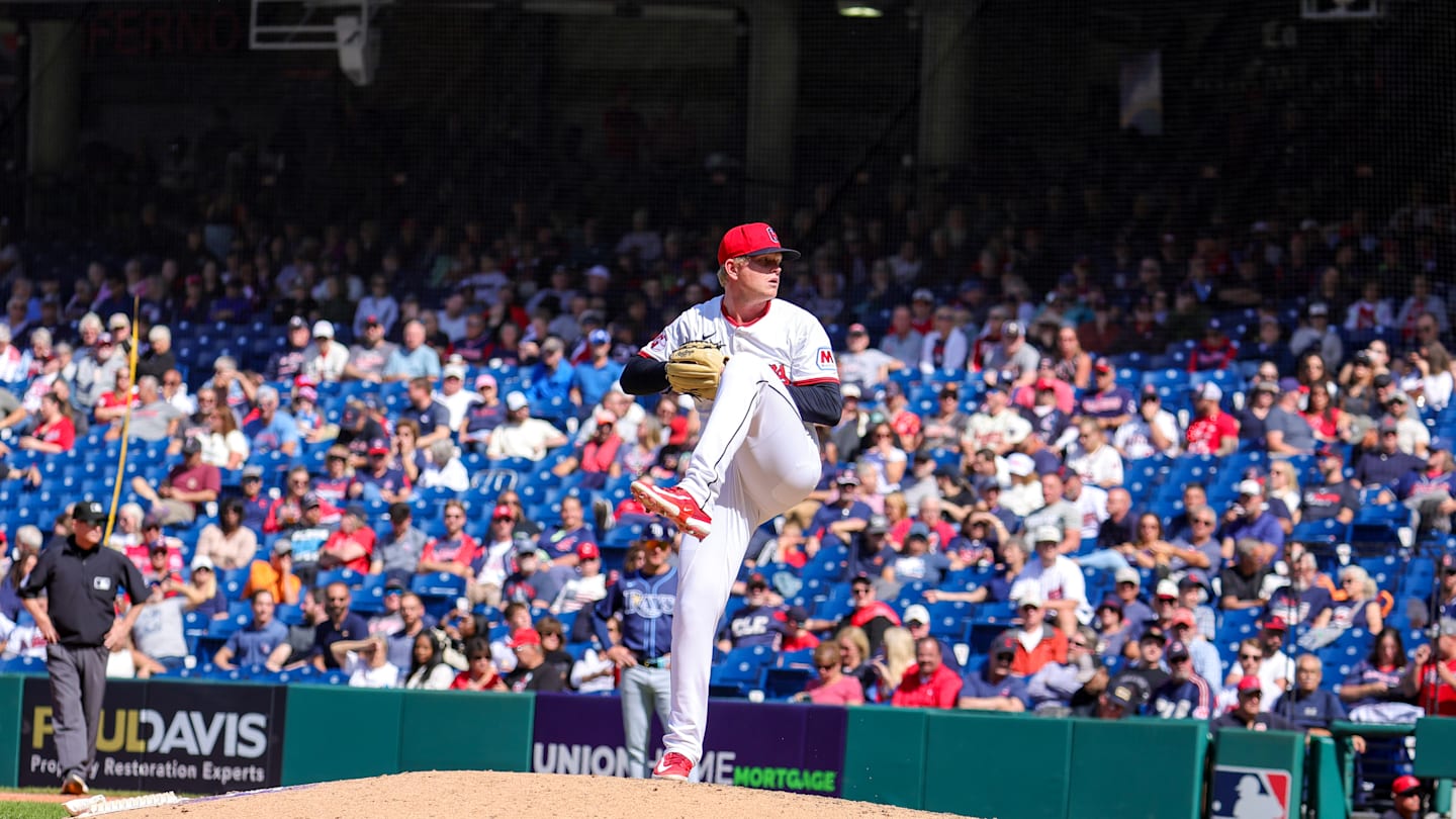 MLB: AUG 27 Rays at Guardians