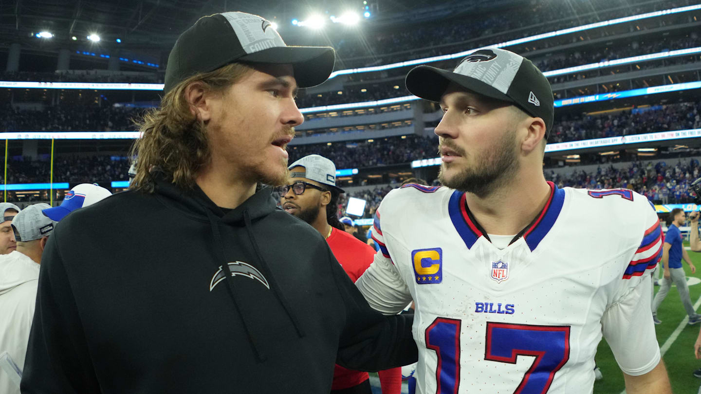 Justin Herbert gets a bad Josh Allen comparison in NFL Wild Card round picks