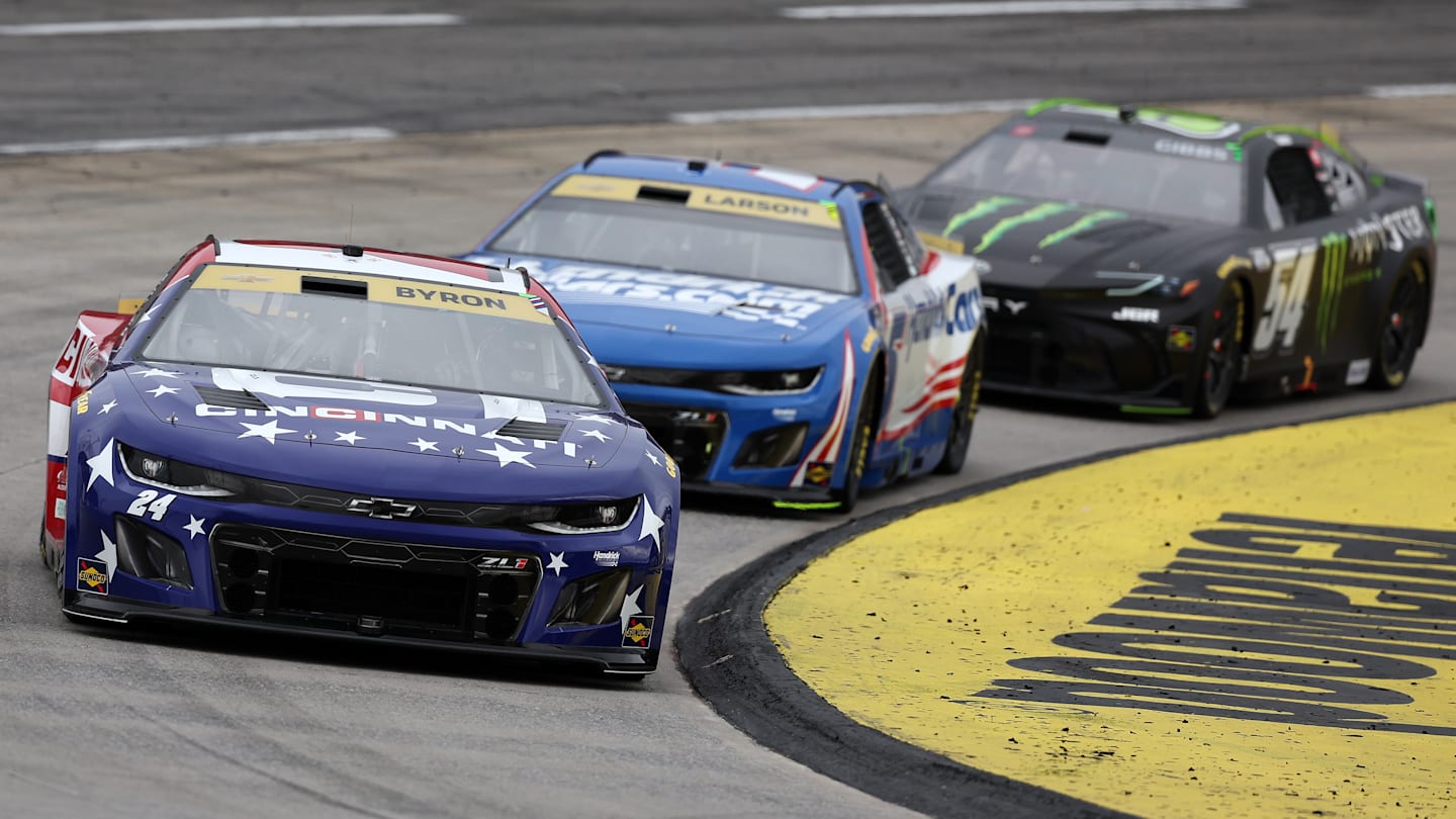 William Byron, Kyle Larson, Ty Gibbs, NASCAR
