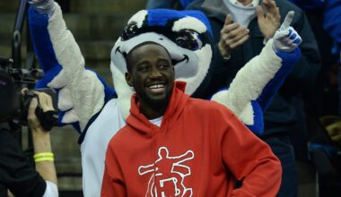 Boxing Legend Terence Crawford Watches Son Wrestle