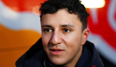 Isack Hadjar Crashes His Red Bull Car to End F1 Test Day 2 Early