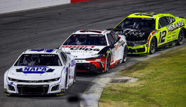 Chase Elliott, Denny Hamlin, Ryan Blaney, Cook Out Clash at Bowman Gray Stadium, NASCAR