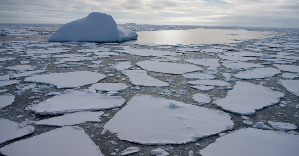 Entering the Antarctic Sea Ice, and a New World