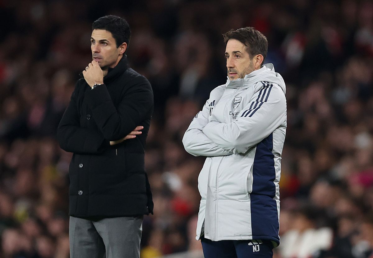 Nicolas Jover was hired as Arsenal's set-piece coach in 2021.